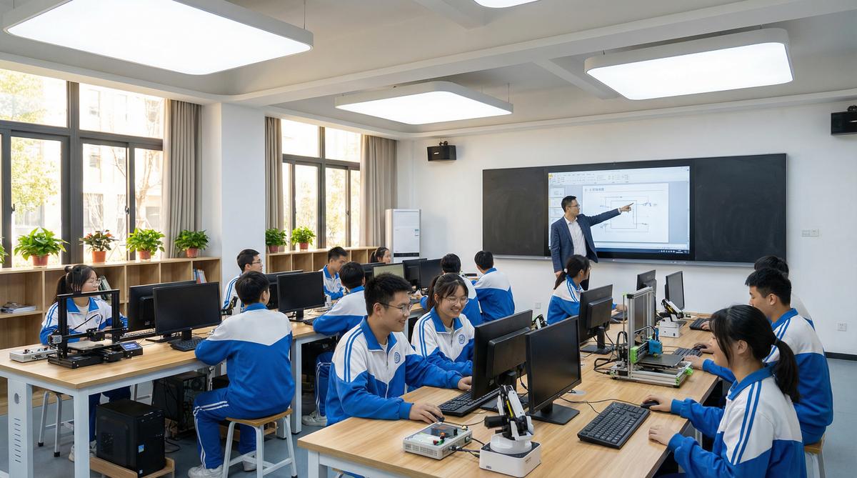 中山职业技术学校计算机专业教学视频